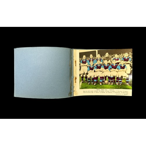 338 - Rotary Photographic 1949 coloured soccer team photos, 36 cards to be removed, still in their origina... 