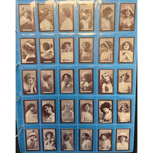 204 - Cigarette card collection of mainly part sets and type cards, in a large album, some good higher val... 