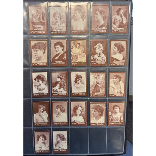 204 - Cigarette card collection of mainly part sets and type cards, in a large album, some good higher val... 