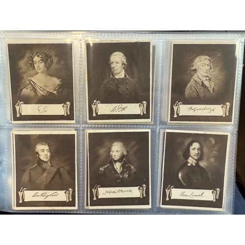 205 - Cigarette card collection, complete and part sets in an album, in variable condition, with Churchman... 