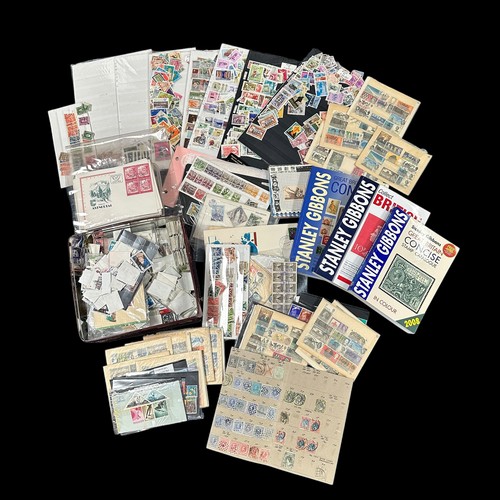 20 - Used accum of used stamps GB and foreign c1960,s-70’s with some heavy duplication in 10 vols, 2nd la... 