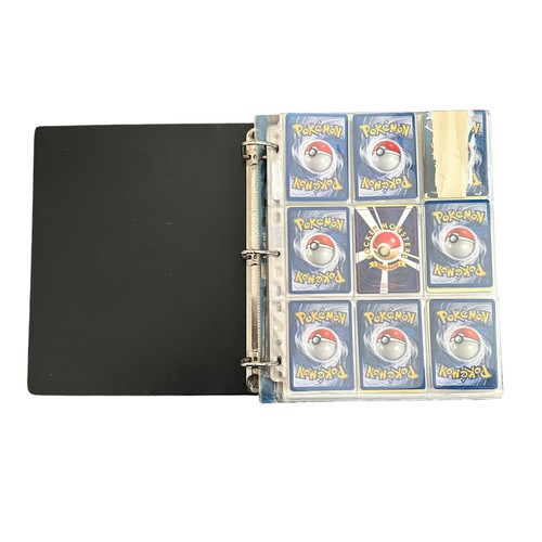 354 - Folder Containing Base set, Jungle, Fossil Pokemon Cards. Including early Japanese Pocket Monster ca... 