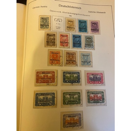 37 - Austria early to modern, M/UM and used, collection in 10 albums and a stockbook, with a good selecti... 