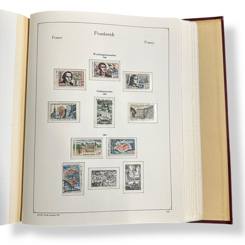 63 - France, collection in Kabe Printed Stamp Album. Well filled from 1900 onwards.