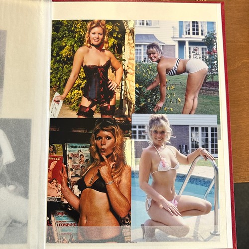 156 - Two Albums of Page 3 Glamour Photos. Featuring Samantha Fox, Melissa Messenger etc. Approx 60+ photo... 