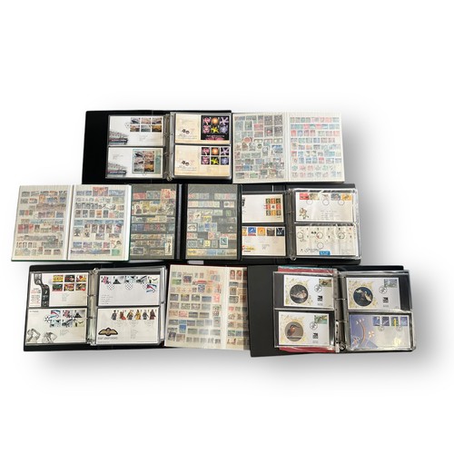 6 - Large stamp accumulation housed in 24 vols with GB, CI and IOM used ranges from 1970’s-c2010, Austra... 