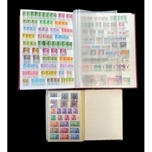 71 - Hong Kong, QV-QEII range in two well-filled stockbooks, including China ovpts, QV vals, 1938-52 set ... 