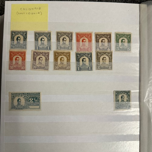 52 - Colombia, early to modern collection in well-filled stockbook, including early issues U, 1949 UPU MS... 