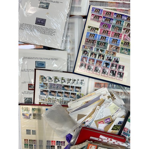 1 - World collection in mixed box with nine stockbooks, to include; BC issues in stockbooks with Hong Ko... 