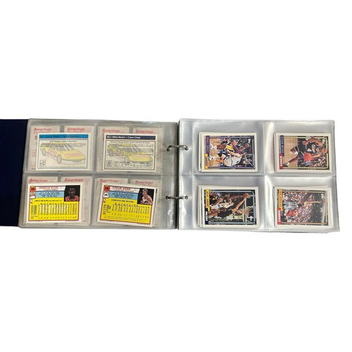 267A - Album of American Football Cards  Pannini American Football 89 92 stickers plus 1 empty packet. Amer... 