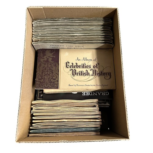 205A - Quantity Of Full Cigarette Card Albums to include: Pattreiouex, Winter Scenes, Beautiful Scotland, B... 