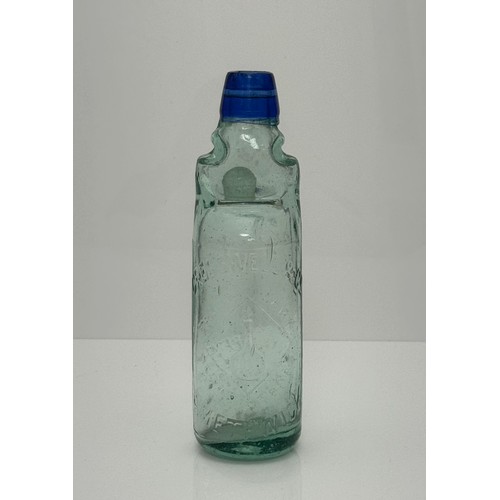 395 - 10oz Cresswell & Co Smethwick Reliance Patent Codd Bottle with Cobalt blue lip. Embossed to rear bas... 