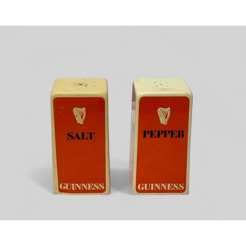 357 - Guinness, a novelty plastic Guinness Cruet set, Number 794. 13cm high.