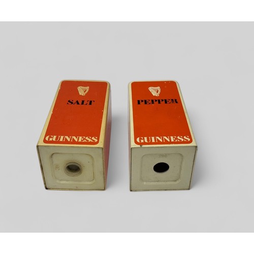 357 - Guinness, a novelty plastic Guinness Cruet set, Number 794. 13cm high.