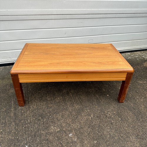 654 - Teak Occasional Table. Believed to be Parker Knoll. Has some light surface scratches and marks. H39c... 