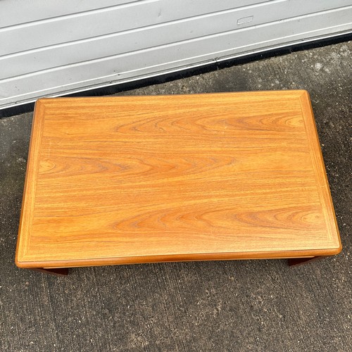 654 - Teak Occasional Table. Believed to be Parker Knoll. Has some light surface scratches and marks. H39c... 