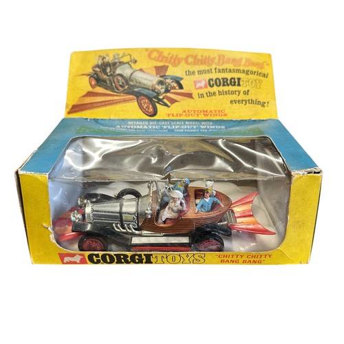 66 - Corgi Chitty Chitty Bang Bang No. 266, generally good plus in good to good fair window (fading, cell... 