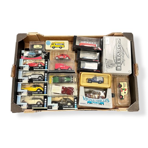 1 - Diecast misc. collection, generally excellent in excellent to good plus boxes, with 1/12th scale Rev... 