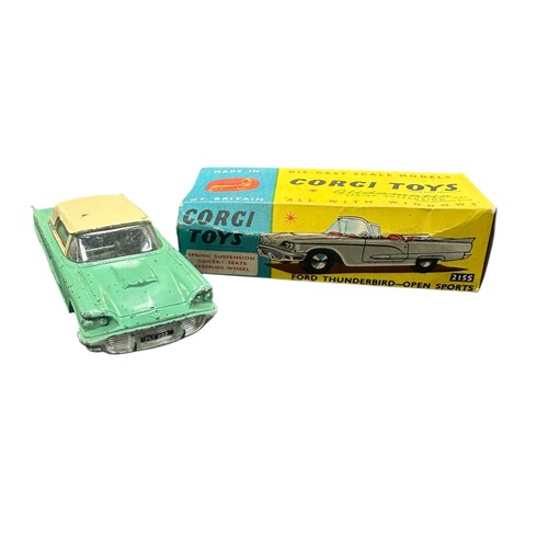 47 - Corgi 1960s collection with Aston Martin DB4 primrose yellow No. 218, Morris Mini-Minor pale blue No... 