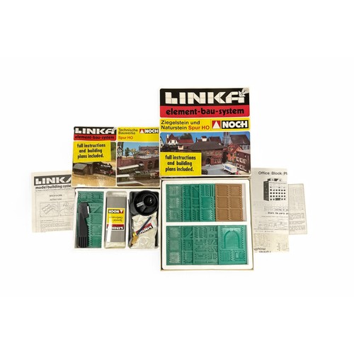 267 - Noch Linka 1/87th scale building system Spur HO Nos. 7080 & 7083, generally excellent (unmade) in go... 