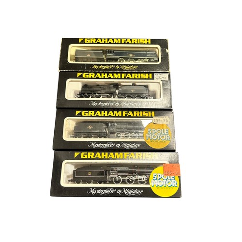 272 - Graham Farish N gauge locomotives, generally excellent in good plus or better boxes, with 5 Pole Mot... 