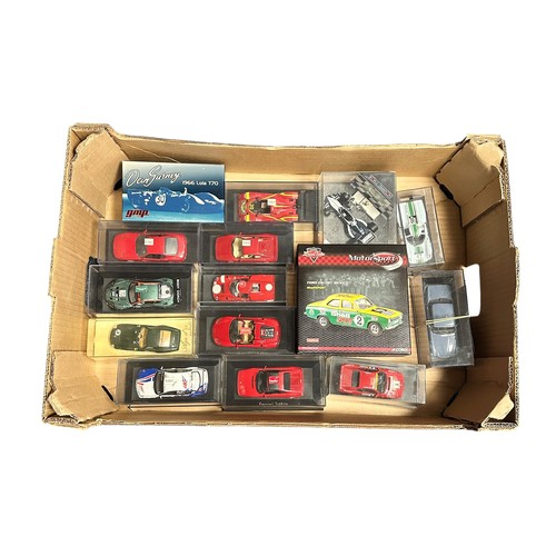 3 - 1/43rd scale motor racing collection, generally excellent in to good plus plastic cases (without car... 