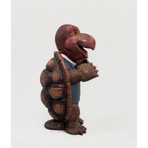 40 - Terry Webster (British, 1941-2024), 
Vicar Turtle,
Composite resin, 
26cm.