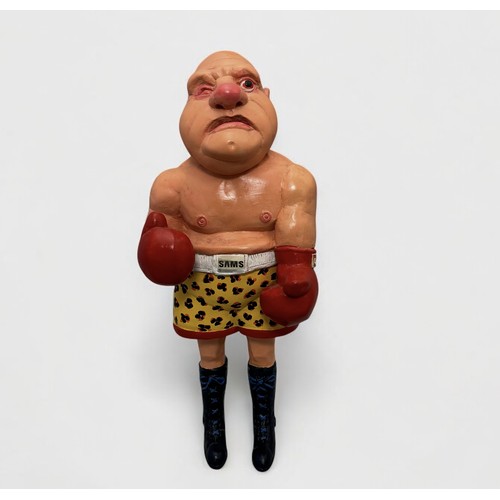 25 - Terry Webster (British, 1941-2024), 
The Boxer, 
Composite resin, 
45cm.