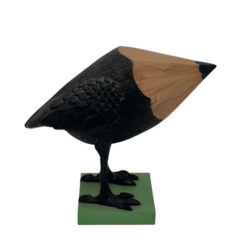 57 - Terry Webster (British, 1941-2024), 
Pencil Bird, 
Composite resin, 
21cm.