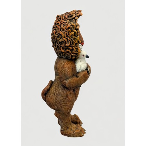 75 - Terry Webster (British, 1941-2024),
Friendly Lion, 
Composite resin, 
37cm.