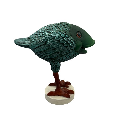 44 - Terry Webster (British, 1941-2024), 
Fish bird, 
Composite resin, 
21cm.