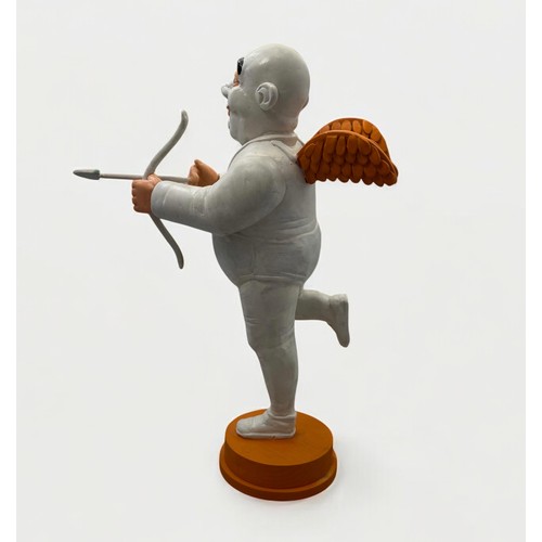 22 - Terry Webster (British, 1941-2024), 
Cupid, 
Composite resin, 
34cm.