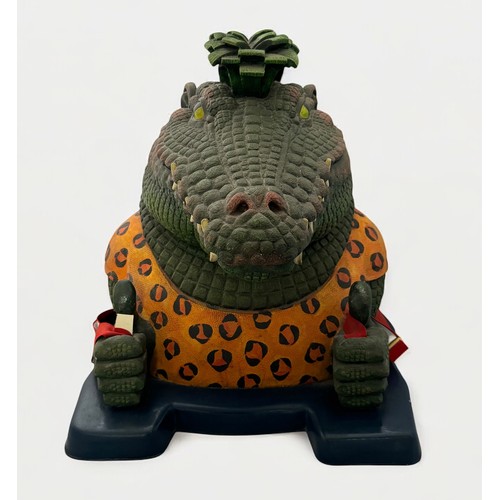 35 - Terry Webster (British, 1941-2024), 
Punk Croc, 
Composite resin, 
55cm.