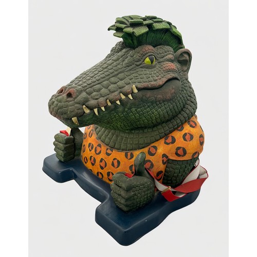 35 - Terry Webster (British, 1941-2024), 
Punk Croc, 
Composite resin, 
55cm.