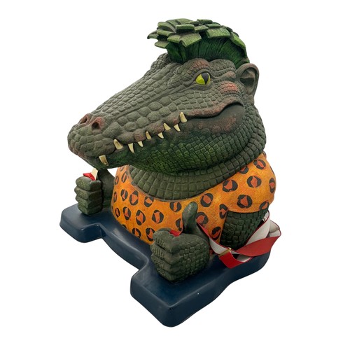 35 - Terry Webster (British, 1941-2024), 
Punk Croc, 
Composite resin, 
55cm.