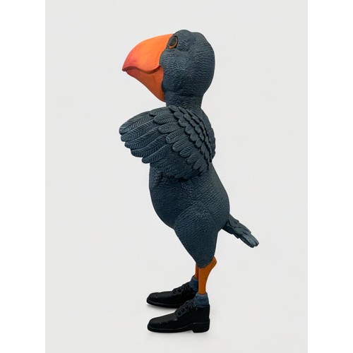 46 - Terry Webster (British, 1941-2024), 
Bird in Boots, 
Composite resin, 
37cm.