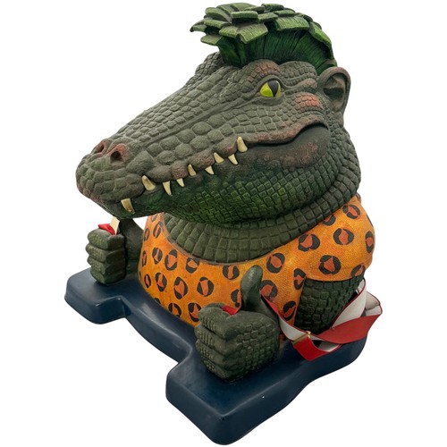 35 - Terry Webster (British, 1941-2024), 
Punk Croc, 
Composite resin, 
55cm.