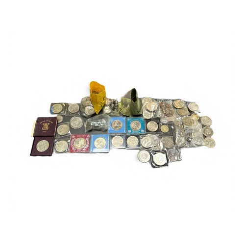 201 - Collection of pre-decimal and decimal coins, pre-decimal range in mixed condition with crowns 1894, ... 