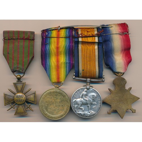 11 - First World War – William Spanswick - 1914-15 Star trio to 13174 Cpl W. Spanswick R. Berks R. (L.Cpl... 