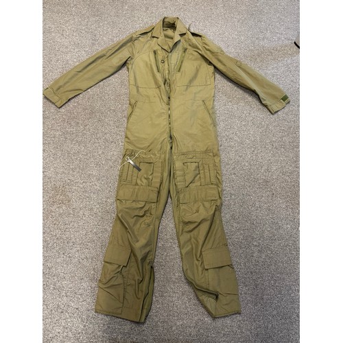 136 - An RAF flying suit MK.14A coverall. Size 7 (height 180-188cm, chest 91 x 99cm). Sect/ ref no. 8415-9... 