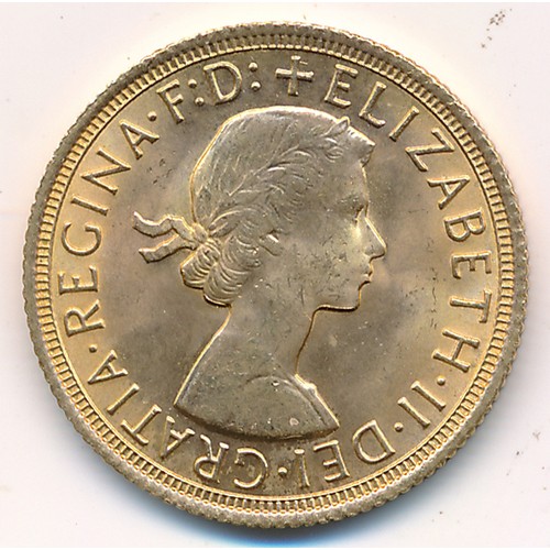 183 - Elizabeth II 1967 full gold sovereign uncirculated.