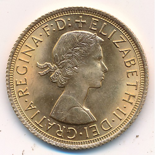 181 - Elizabeth II 1966 full gold sovereign uncirculated.