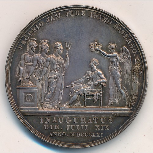 164 - George IV (1820-1830), Coronation, 1821 silver medal by B. Pistrucci, laureate head left, rev. Brita... 