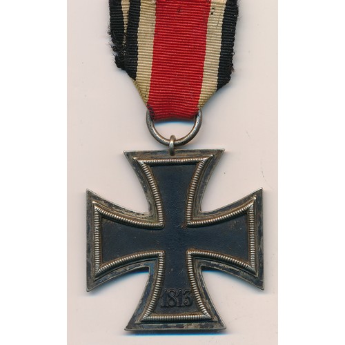 36 - Germany, Third Reich 1939 Iron Cross 2nd type with ribbon.