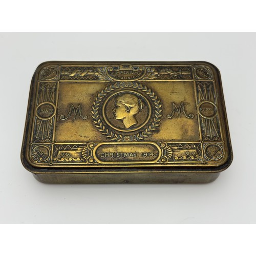 99 - A World War I Princess Mary Christmas tin.