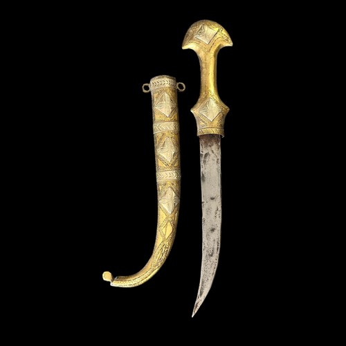 41 - Ornate Arabic jambiya dagger