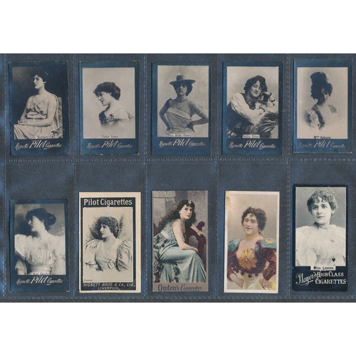 Cigarette cards - actors & actresses type cards and part sets ...