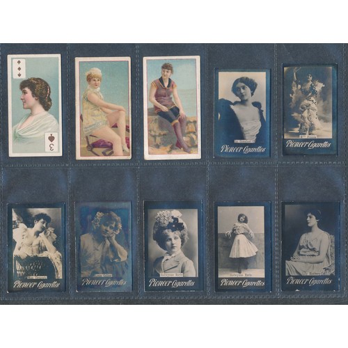 Cigarette cards - actors & actresses type cards and part sets ...