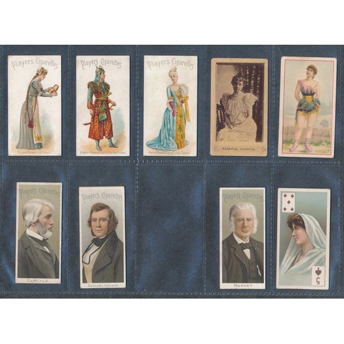 Cigarette cards - actors & actresses type cards and part sets ...