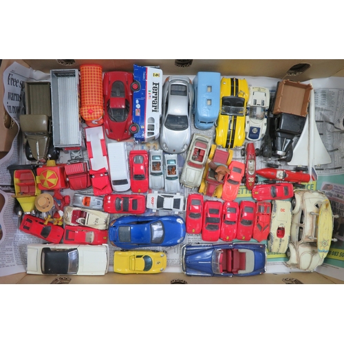 23 - 1960s onwards unboxed collection, some Film/TV, generally excellent to good fair, with Corgi, Husky,... 